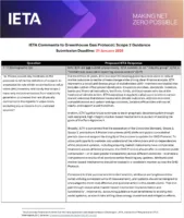 IETA Comments on Greenhouse Gas Protocol: Scope 2 Guidance