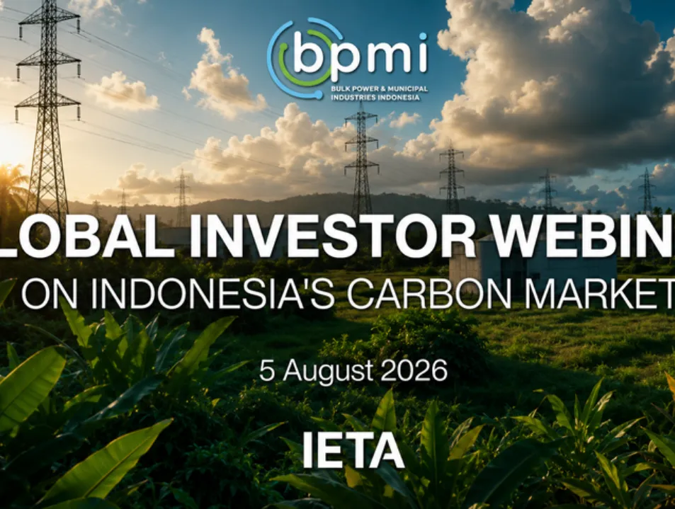 Global Investor Webinar on Indonesia's Carbon Market