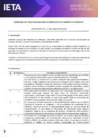 IETA Response to Paraguay's draft National Strategy on Carbon Markets