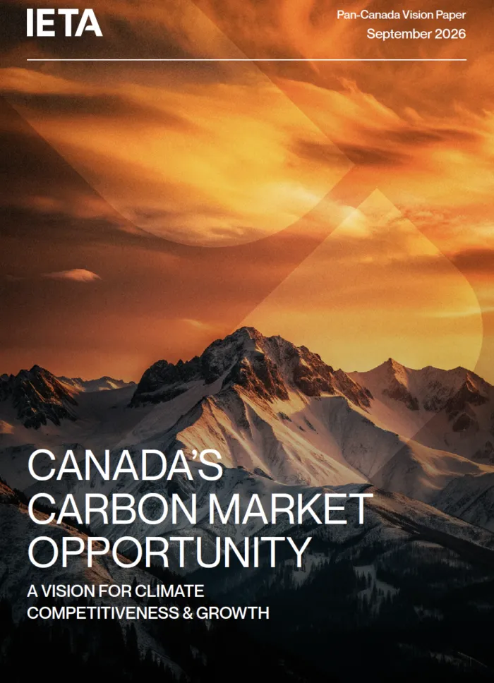 New Vision Paper Launch: Canada’s Carbon Market Opportunity