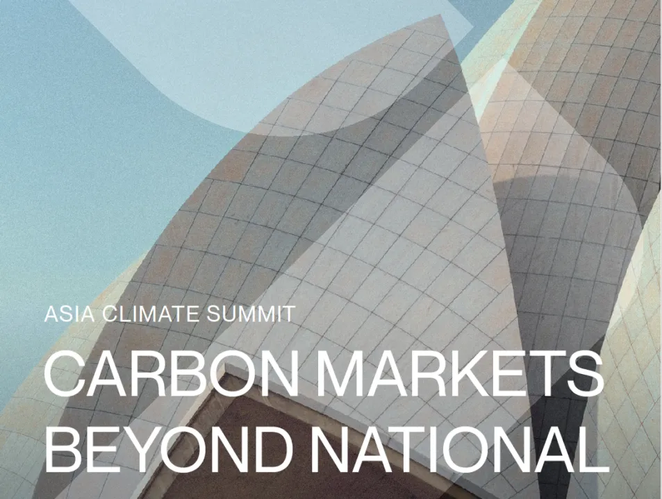 Asia Climate Summit (ACS) report released