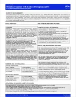 Carbon Management Business Brief on Direct Air Capture with Carbon Storage (DACCS)