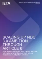 Scaling up NDC 3.0 ambition though Article 6
