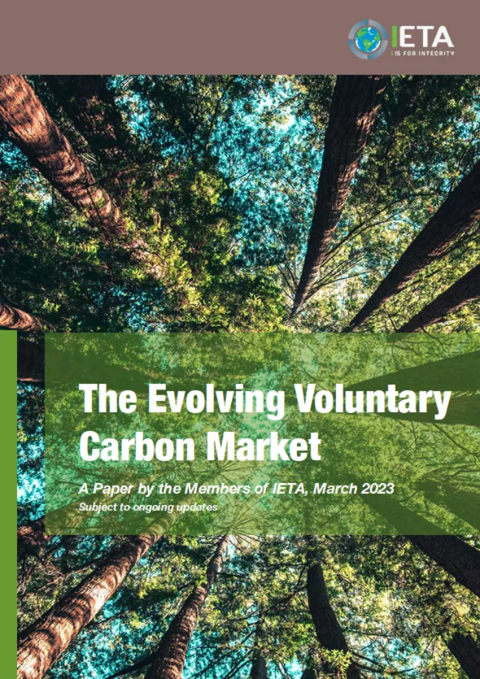The Evolving Voluntary Carbon Market Paper