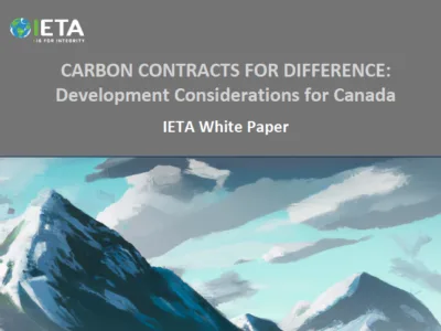 Carbon Contracts for Difference: Development Considerations for Canada