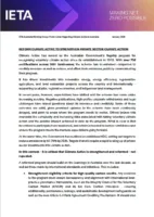 IETA calls for reform to the Australian Government's Climate Active scheme