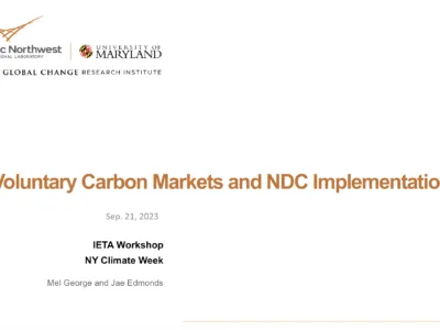 Voluntary Carbon Markets and NDC Implementation: IETA NACS interactions workshop
